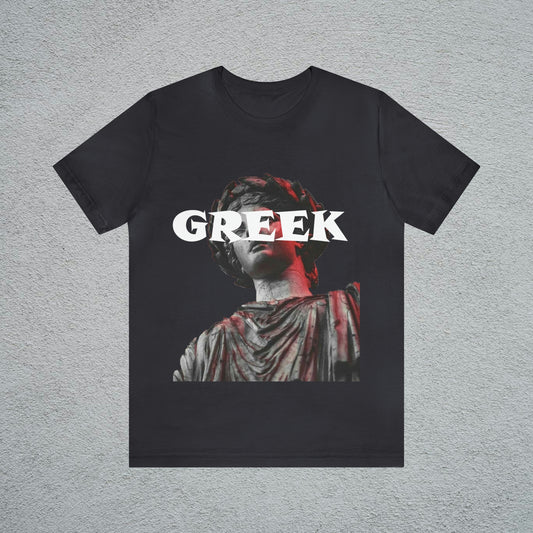 Stunning Greek Art Inspired T-shirt - Embrace the Timeless Beauty