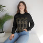 Stylish Greek Art Design-Inspired Black Sweatshirt: Elevate Your Wardrobe!