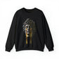 Stylish Greek Art Design-Inspired Black Sweatshirt: Elevate Your Wardrobe!