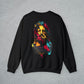 Stylish Greek Art Design-Inspired Black Sweatshirt: Elevate Your Wardrobe!