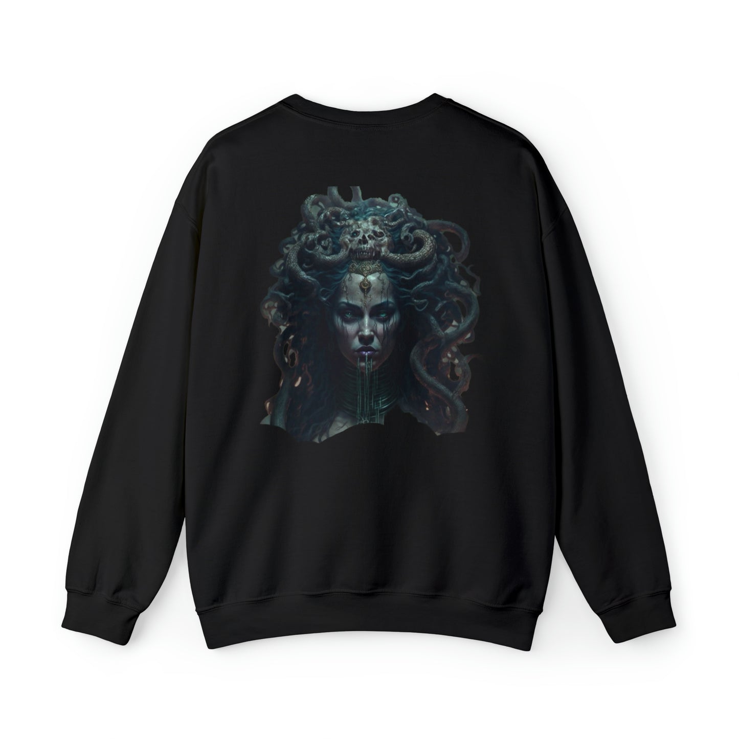 Stylish Greek Art Design-Inspired Black Sweatshirt: Elevate Your Wardrobe!