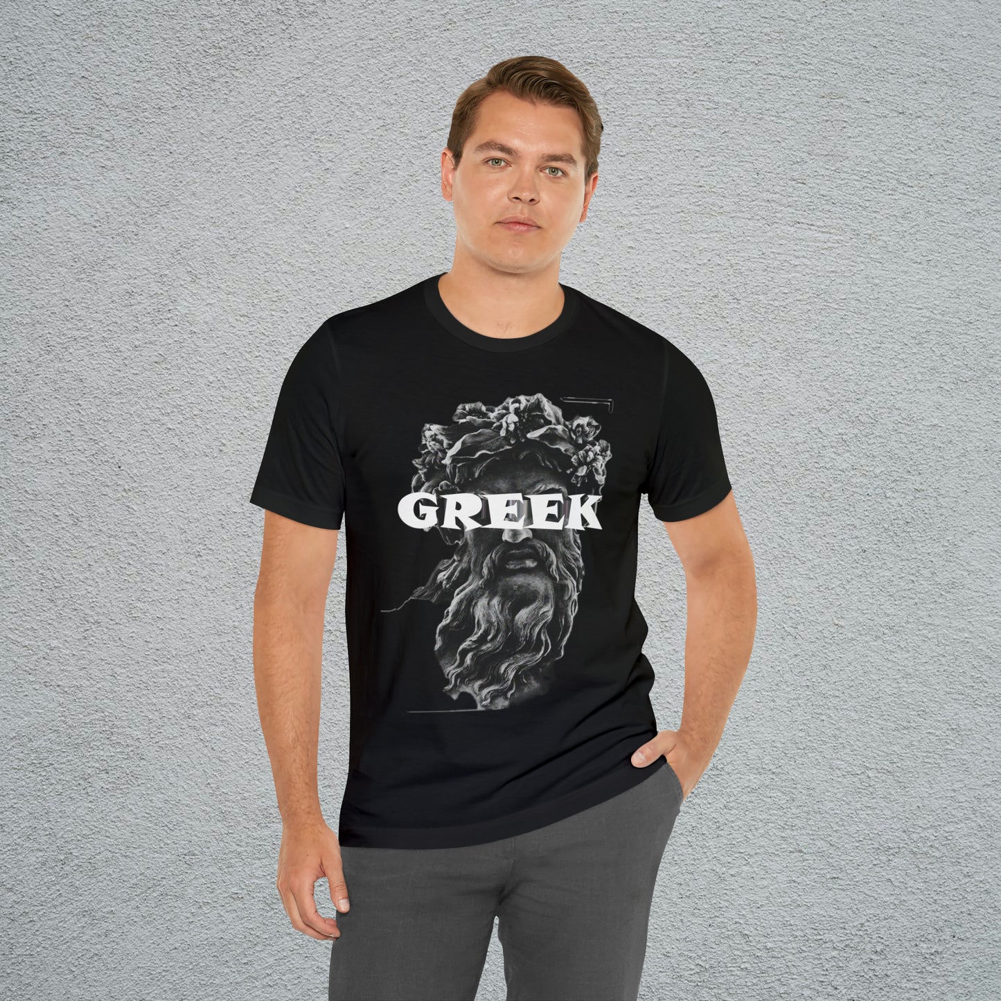 "Authentic Greek Art-Inspired T-Shirt: Elevate Your Style with Timeless Hellenic Designs!"