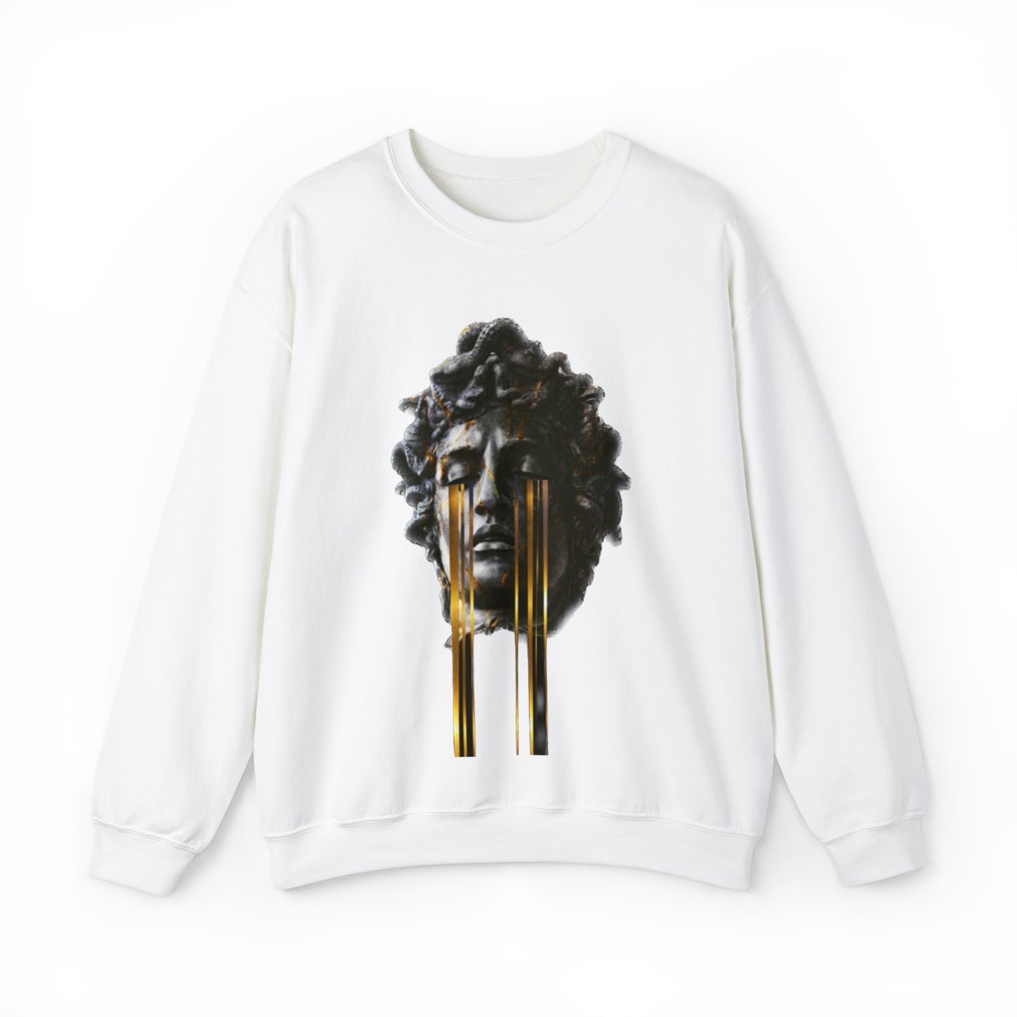 Stylish Greek Art Design-Inspired Black Sweatshirt: Elevate Your Wardrobe!