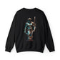 Stylish Greek Art Design-Inspired Black Sweatshirt: Elevate Your Wardrobe!