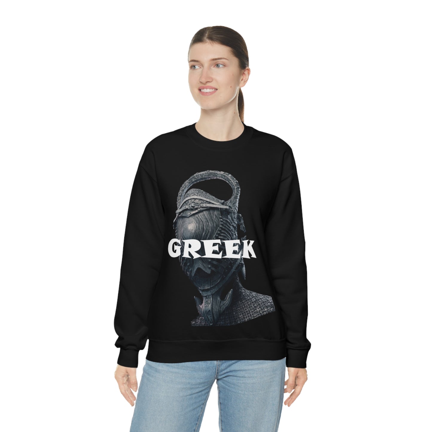 Dévoilement de la beauté intemporelle : sweat-shirt inspiré de l'art grec - Élevez votre style avec une élégance ancienne !