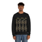 Stylish Greek Art Design-Inspired Black Sweatshirt: Elevate Your Wardrobe!