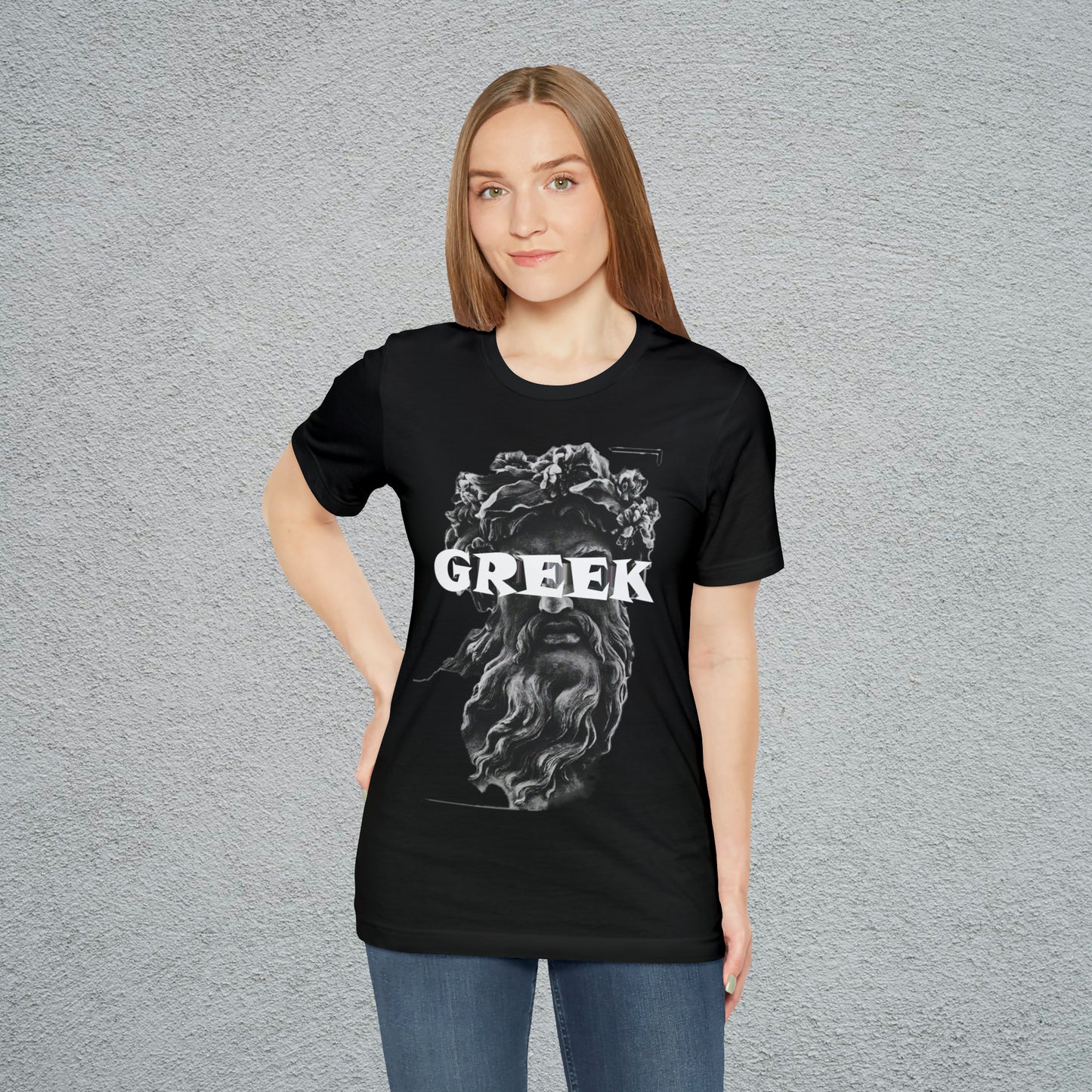 "Authentic Greek Art-Inspired T-Shirt: Elevate Your Style with Timeless Hellenic Designs!"